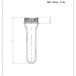 Преформа 31,5 г BRC