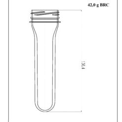 Преформа 42,0 г BRC МП