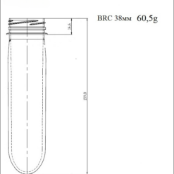 Преформа 60,5 г BRC