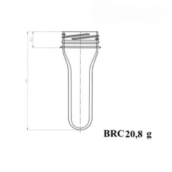 Преформа 20,8 г BRC